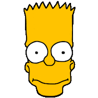 Awesome Bart Simpson Sticker by dieselraptor