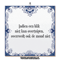 Humor Wijsheid Sticker by Tegelspreuken.nl