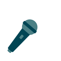 SUCO_org mic talk microphone speaker Sticker