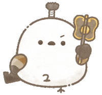 Bird 走る Sticker