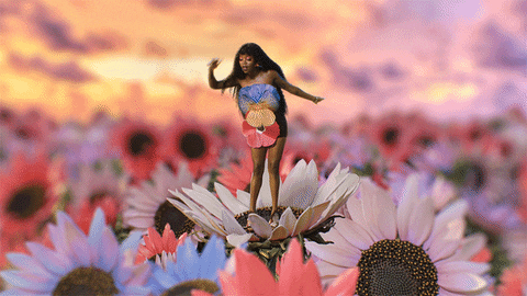 Summer Flowers GIF by Tkay Maidza