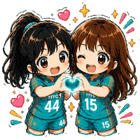 yfgoal love support chibi cantonese Sticker