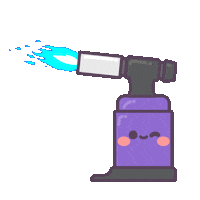 Fire Ruby Sticker by RubyPearlCo