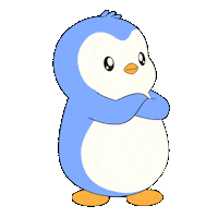 Scared Oh No Sticker by Pudgy Penguins