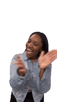 Happy Black Girl Sticker by MonA Hayslett