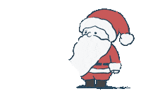 Christmas Santa Sticker