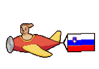 Flag Slovenia Sticker by Abstract HotDogs