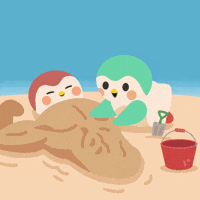 Sand Castle Beach GIF by Finch Care