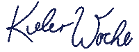 Lettering Kiel Sticker