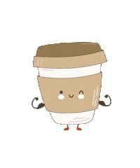 Happy Coffee Day Sticker
