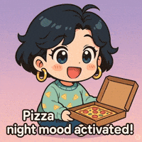 Celebrar Pizza Time GIF by Persona