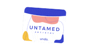 Lashes Fanning Sticker by Untamed Artistry