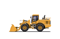 GirotoFundacoes terraplenagem pa carregadeira giroto Sticker