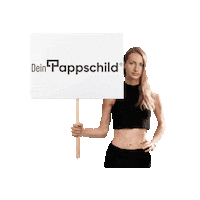 DeinPappschild fff demonstration schild fridaysforfuture Sticker