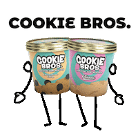 Friends Cookiedough Sticker by Cookie Bros