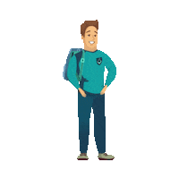 ProTaggedapp travel tech flying startup Sticker