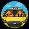 Citymobiltaxi halloween taxi такси ситимобил GIF
