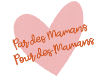 Heart Mom Sticker by Bud & Blossom Slings
