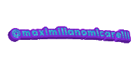 Maximicarelli Sticker