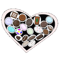 Valentines Day Heart Sticker