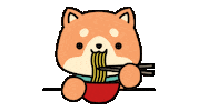 Dog Shiba Sticker by Chubi