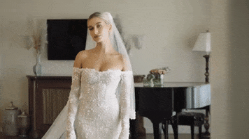 stunningandbrilliantevents wedding dress bride vogue GIF