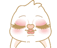 Bunny Sticker by EVANS艾特兔