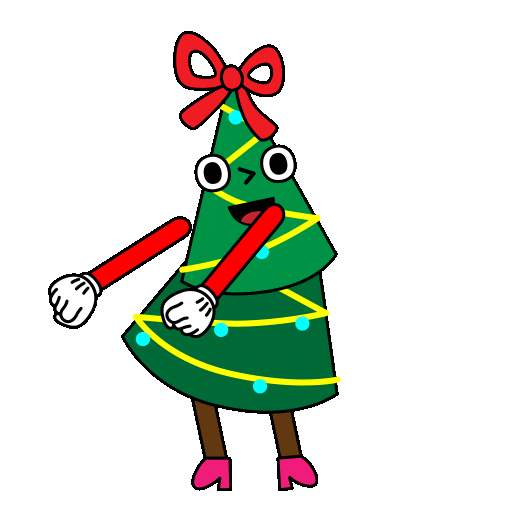 Merry Christmas Dancing Sticker by ircha_gram