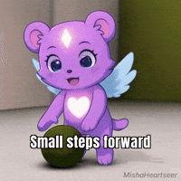Small Steps Motivation GIF by MishaHeartseer