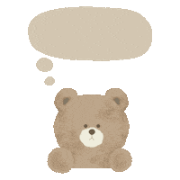くま ふきだし Sticker by fuwakuma.yuco