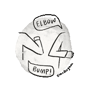 High Five Sticker Sticker by mixdesign, inc