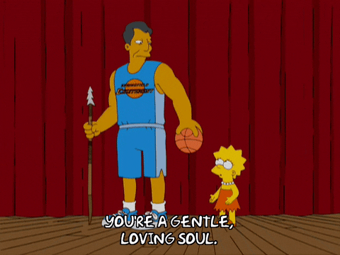 lisa simpson basketball GIF