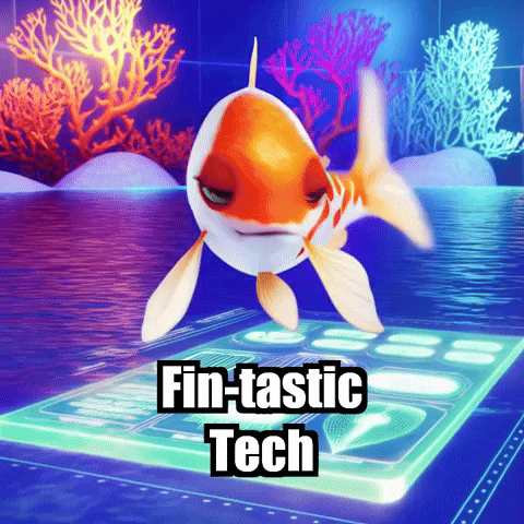 Koi Fish Technology GIF by TheConfishius
