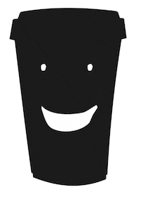 coffee dark Sticker