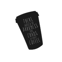 coffee dark Sticker