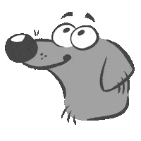 DeetsArt dog animal puppy pet Sticker