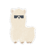 No Drama Llama Sticker