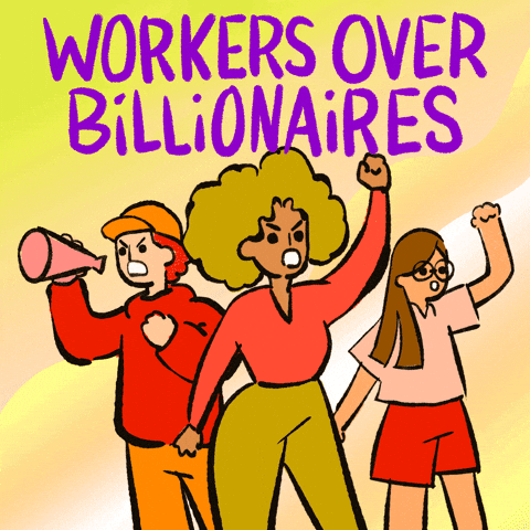 Working Eat The Rich GIF by INTO ACTION