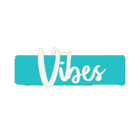 Vibes Letters Sticker