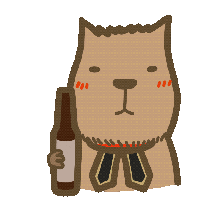 Capybara Sticker by yomoyeah
