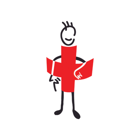 Sami Runter Sticker by Schweizerischer Samariterbund