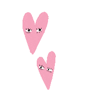 In Love Hearts Sticker