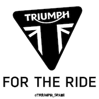 triumphmotorcyclesspain triumph caferacer fortheride triumphmotorcycles Sticker