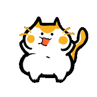 Dance Cat Sticker by Poku Meow