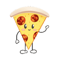 Timanima pizza donut donuts pizzas Sticker