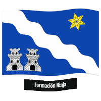La Coruna Flag Sticker by Formación Ninja