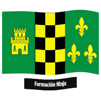La Coruna Flag Sticker by Formación Ninja