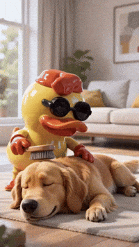 Shedding Puppy Love GIF by Sueno Tattoo