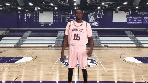 Warriors GIF by WinonaStateATH