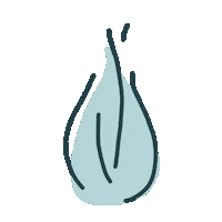 Bleu Feu Sticker by StudioDIDACT